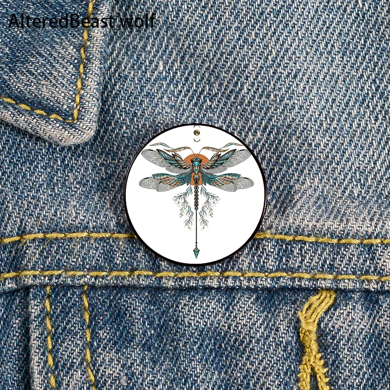 Dragon Fly Tattoo Printed Pin Custom Funny Brooches Shirt Lapel Bag Cute Badge Cartoon Cute Jewelry Gift for Lover Girl Friends
Dragon Fly Tattoo Printed Pin Custom Funny Brooches Shirt Lapel Bag Cute Badge Cartoon Cute Jewelry Gift for Lover Girl Friends