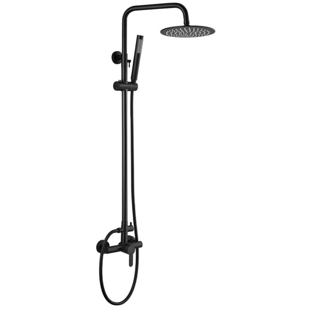 Matte Black Outdoor Shower Fixture SUS304 System Combo Set Rainfall Single Handle High Pressure Hand Spray Wall Mount 2 Dual
Matte Black Outdoor Shower Fixture SUS304 System Combo Set Rainfall Single Handle High Pressure Hand Spray Wall Mount 2 Dual