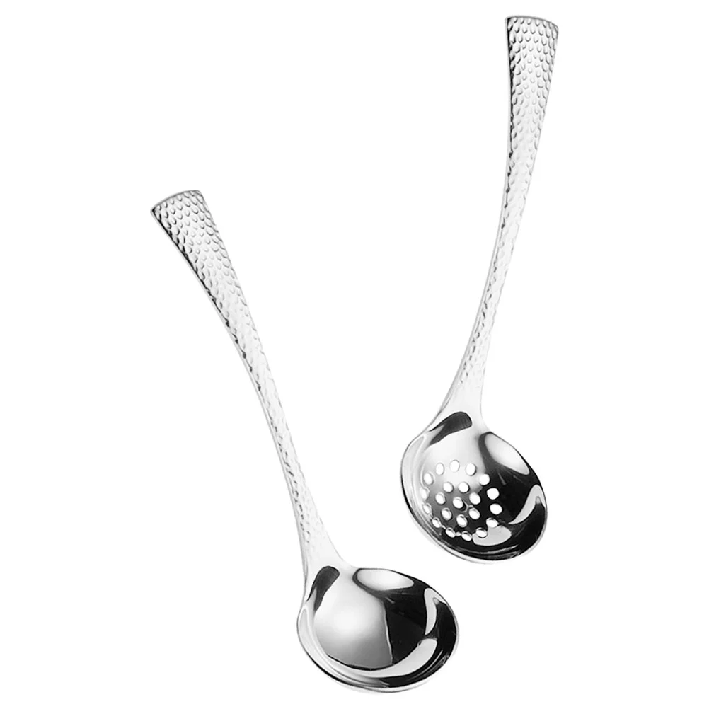 2 Pcs Long Handle Strainer Scoop Kitchen Cooking Utensil For Hotpot Stainless Steel Colander Gravy Skimmer Spoon Slotted
2 Pcs Long Handle Strainer Scoop Kitchen Cooking Utensil For Hotpot Stainless Steel Colander Gravy Skimmer Spoon Slotted
