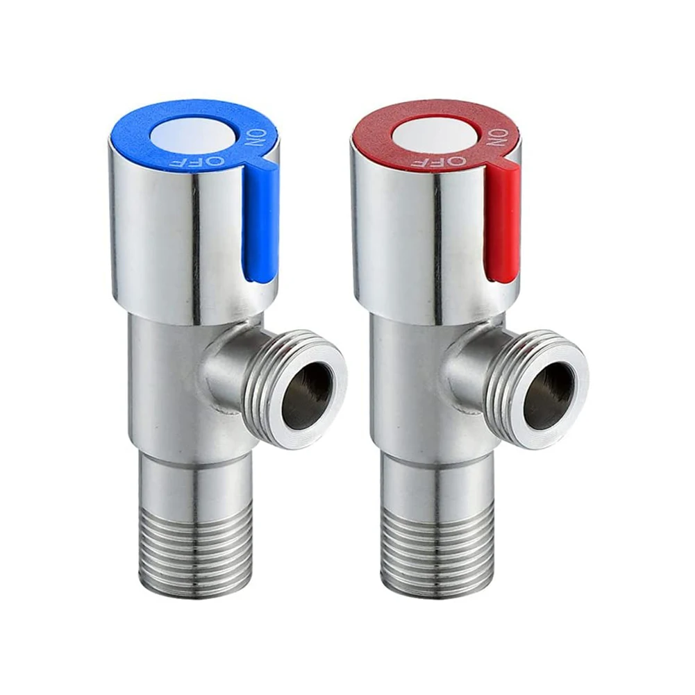 Stainless Steel Water Triangle Valve Hot Cold Water Stop Valve For Bathroom Kitchen Toilet Sink Water Inlet Switch Faucet
Stainless Steel Water Triangle Valve Hot Cold Water Stop Valve For Bathroom Kitchen Toilet Sink Water Inlet Switch Faucet