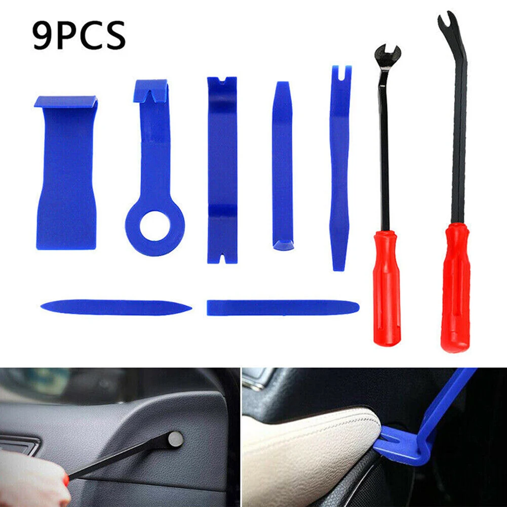 9 Pcs Auto Car Radio Panel Door Clip Panel Trim Dash Audio Removal Kit Repair Hand Cockpit Pry Tool Accessories Universal
9 Pcs Auto Car Radio Panel Door Clip Panel Trim Dash Audio Removal Kit Repair Hand Cockpit Pry Tool Accessories Universal