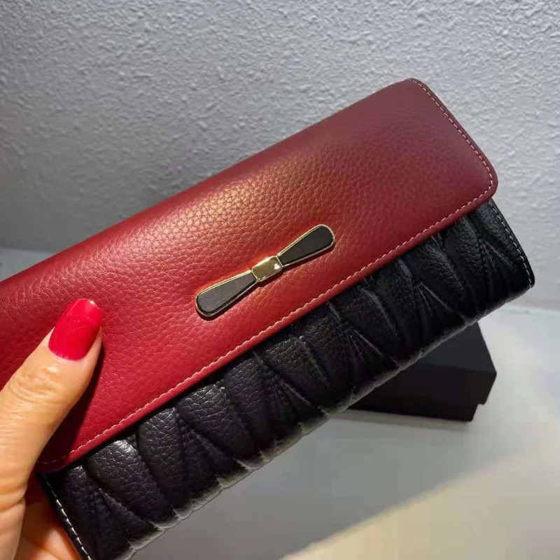 Genuine Leather Luxury Wallet for Women Many Departments Women Wallets Card Holder Purse Female Purses Long Clutch Carteras
Genuine Leather Luxury Wallet for Women Many Departments Women Wallets Card Holder Purse Female Purses Long Clutch Carteras