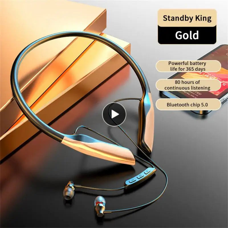 Neck-mounted Wireless Headset Long Standby Stereo Gaming Earbuds Noise Reduction Sports Ear Headphones For Smart Phone
Neck-mounted Wireless Headset Long Standby Stereo Gaming Earbuds Noise Reduction Sports Ear Headphones For Smart Phone