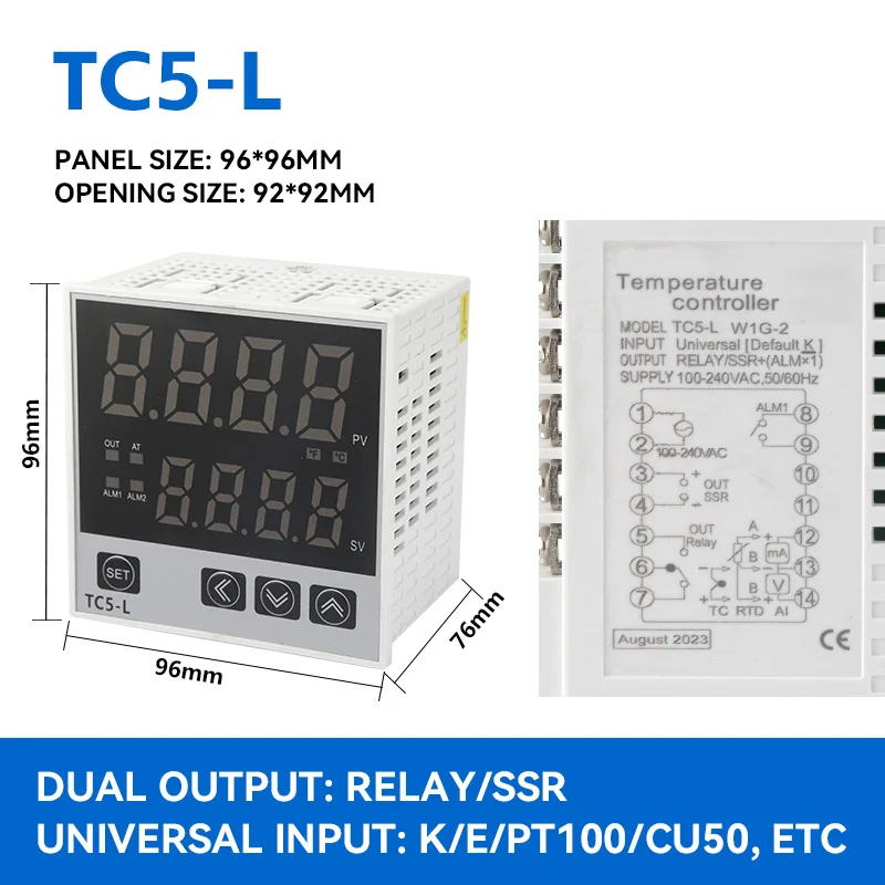 PID регулятор температуры CKCTINNER
PID регулятор температуры CKCTINNER