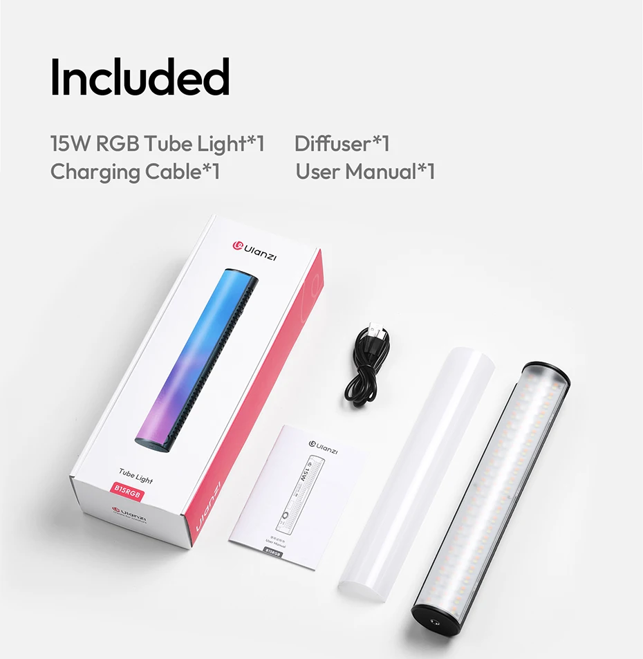Ulanzi B15RGB RGB лампа 
Ulanzi B15RGB RGB лампа