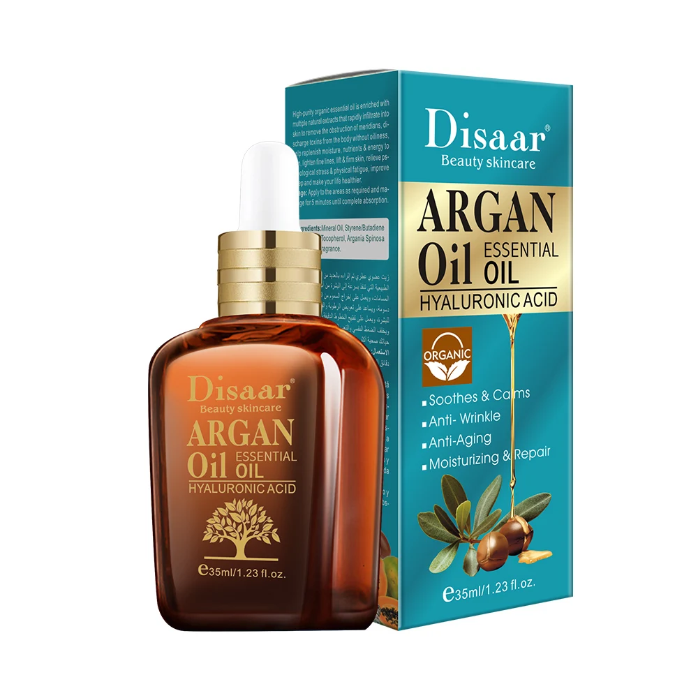 35ml Disaar Argan Oil Essential Oil Anti-aging Shrink Pores Firming Facial Serum Moisturizing Brighten Face Essence DS5017
35ml Disaar Argan Oil Essential Oil Anti-aging Shrink Pores Firming Facial Serum Moisturizing Brighten Face Essence DS5017