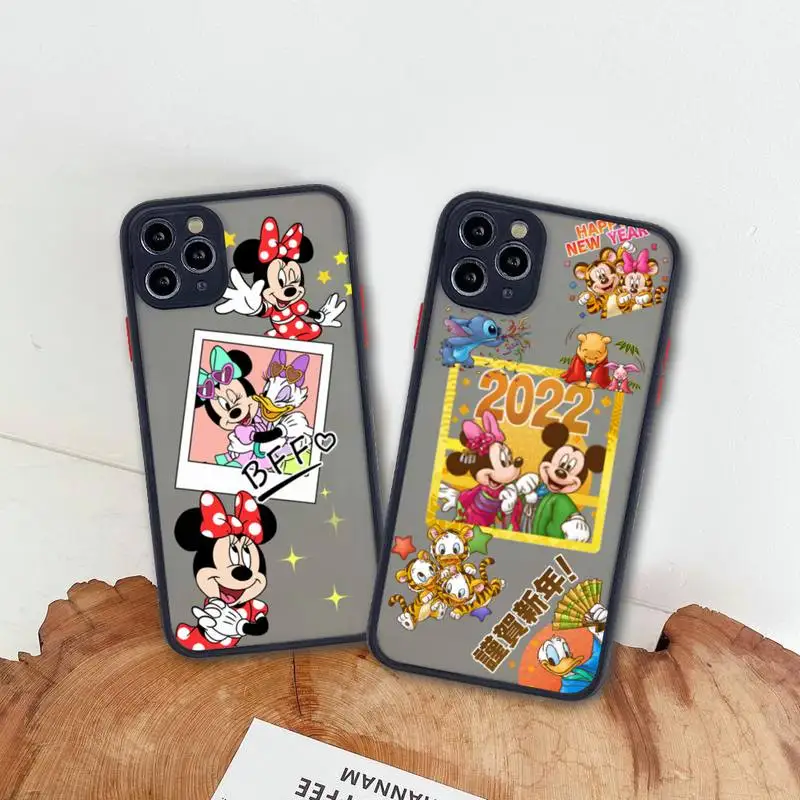 Disney Mickey and Friends Phone Case For iphone 13 12 11 Pro Max Mini XS 8 7 Plus X SE 2020 XR Matte Transparent Cover
Disney Mickey and Friends Phone Case For iphone 13 12 11 Pro Max Mini XS 8 7 Plus X SE 2020 XR Matte Transparent Cover