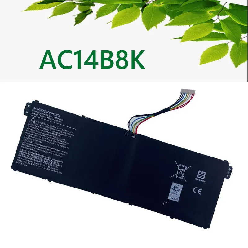

AC14B8K Laptop Battery For Acer Aspire CB3-111 CB5-311 ES1-511 ES1-512 ES1-520 S1-521 ES1-531ES1-731 E5-771G V3-371 V3-111