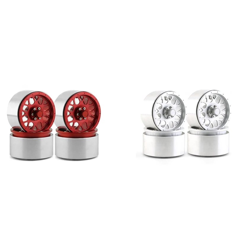 4PCS Metal Beadlock 2.2 Wheel Hub Wheel Rim For 1/10 RC Crawler Car Axial SCX10 Wraith Capra RR10 Traxxas TRX4 D90
4PCS Metal Beadlock 2.2 Wheel Hub Wheel Rim For 1/10 RC Crawler Car Axial SCX10 Wraith Capra RR10 Traxxas TRX4 D90