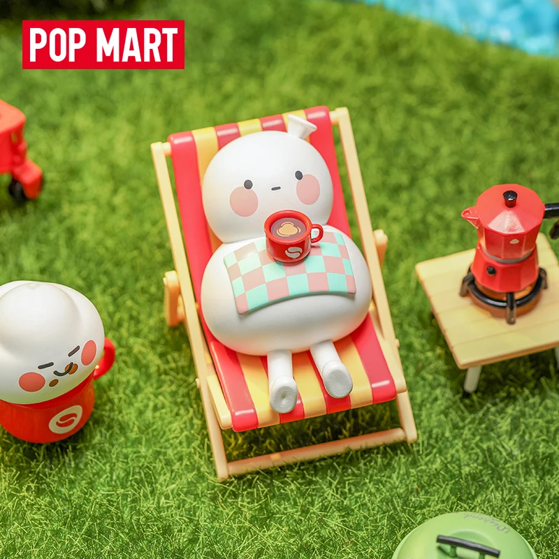 

PopMART BOBO COCO Go Camping Series Blind Box Toy Surprise Doll Caja Ciega Guess Bag Toys Model Kawaii Gift Mystery Box Figures