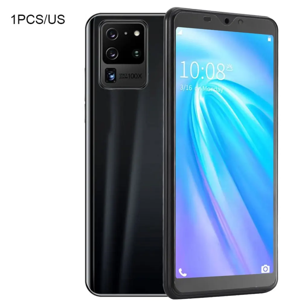 S20 Pro Smartphone 5.8 Inch Screen Smartphone 512M+4G Android Smartphone 3D Glass Plated Back Cover Black
S20 Pro Smartphone 5.8 Inch Screen Smartphone 512M+4G Android Smartphone 3D Glass Plated Back Cover Black