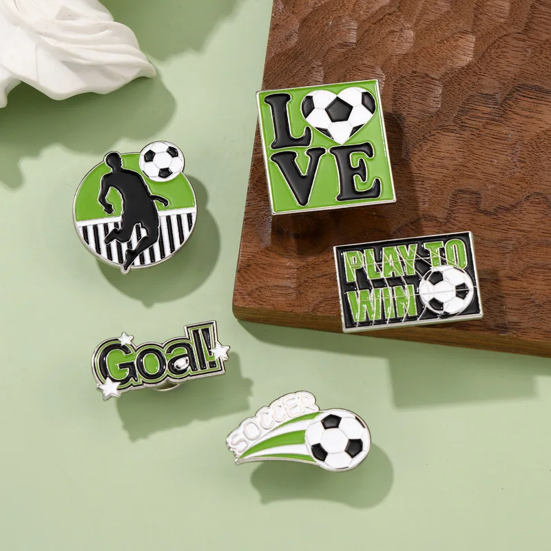 Football Pins I Love Football Sports Series Pins Backpack Clothing Accessories Alloy Enamel Lapel Pins Brooch
Football Pins I Love Football Sports Series Pins Backpack Clothing Accessories Alloy Enamel Lapel Pins Brooch