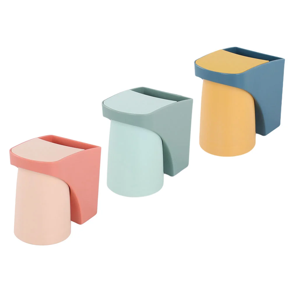 3 Pcs Wall Mounted Toothbrush Holder Self Adhesive Tooth Mug Rack with Magnetic Cup
3 Pcs Wall Mounted Toothbrush Holder Self Adhesive Tooth Mug Rack with Magnetic Cup