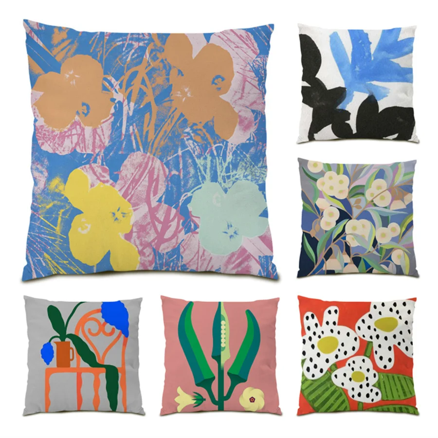Sofa Decorative Pillow Cases Comfortable Velvet Pillowcase Cute Plants Sofas for Living Room Vintage Home Polyester Linen E0372
Sofa Decorative Pillow Cases Comfortable Velvet Pillowcase Cute Plants Sofas for Living Room Vintage Home Polyester Linen E0372