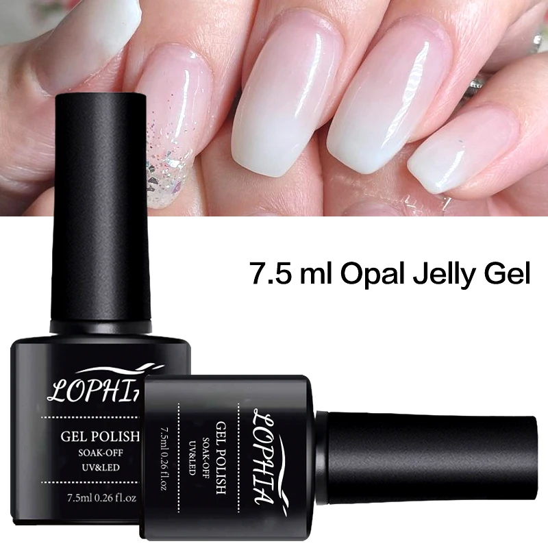 Гель-лак LOPHIA 7,5 мл, опал, Желейный, телесный, розовый/молочно-белый, 46 цветов, верхнее покрытие «сделай сам», Полупостоянный гель nagellak
Гель-лак LOPHIA 7,5 мл, опал, Желейный, телесный, розовый/молочно-белый, 46 цветов, верхнее покрытие «сделай сам», Полупостоянный гель nagellak
