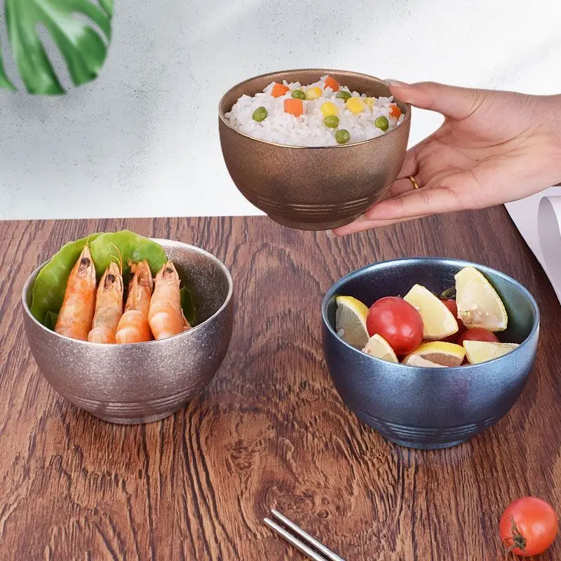 Pure titanium rice bowl, household gift, lettering, outdoor anti falling bowl, student canteen, food grade, double-layer thicken
Pure titanium rice bowl, household gift, lettering, outdoor anti falling bowl, student canteen, food grade, double-layer thicken