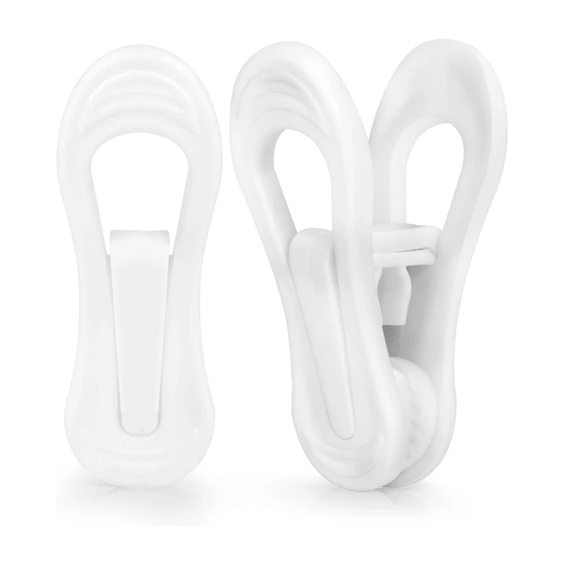 HOT SALE 40Pcs White Plastic Hanger Clips, Pinch Grip Clips For Use With Slim-Line Clothes Finger Clips Washing Line Laundry Peg
HOT SALE 40Pcs White Plastic Hanger Clips, Pinch Grip Clips For Use With Slim-Line Clothes Finger Clips Washing Line Laundry Peg