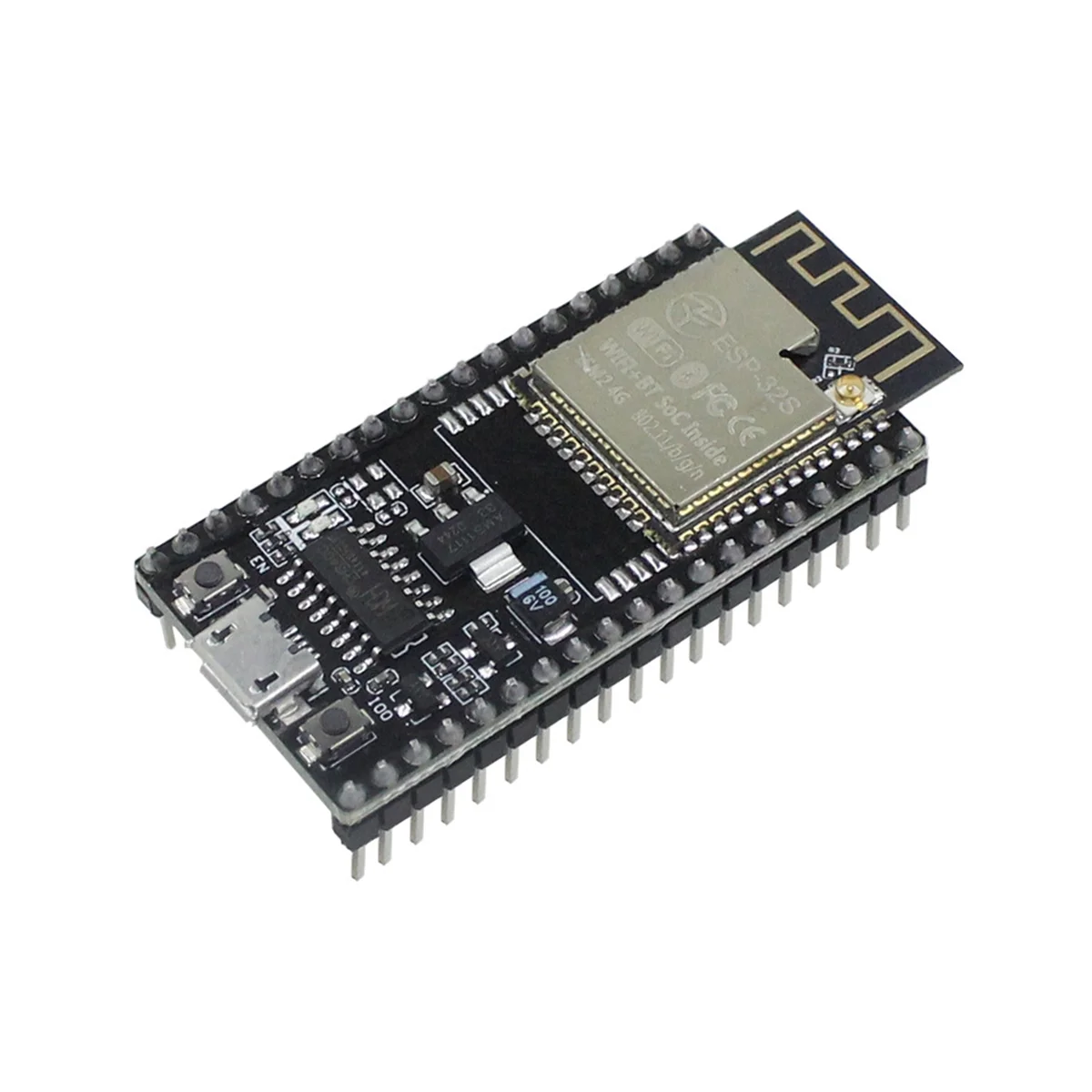 NodeMCU-32S IoT Development Board ESP-32S Wifi Development Board WIFI+Bluetooth Main Board Serial Port Module
NodeMCU-32S IoT Development Board ESP-32S Wifi Development Board WIFI+Bluetooth Main Board Serial Port Module