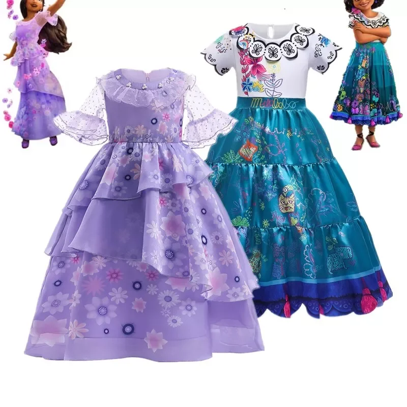 Princess Costume Children Canival Clothing Kids Halloween Cosplay Costume Mirabel Girls Party Dress Up Disguise Wearing
Princess Costume Children Canival Clothing Kids Halloween Cosplay Costume Mirabel Girls Party Dress Up Disguise Wearing