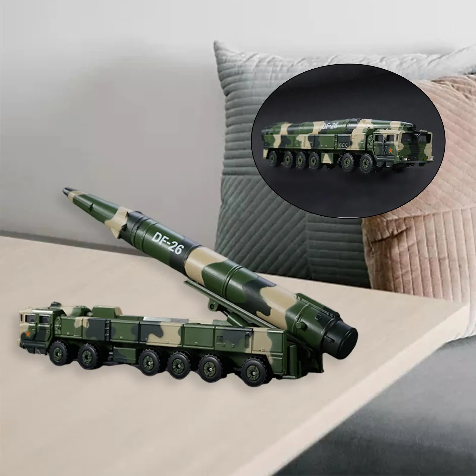 Alloy Die-Cast Missile Vehicles Table Decor Parade Car Kids Adults Gifts
Alloy Die-Cast Missile Vehicles Table Decor Parade Car Kids Adults Gifts