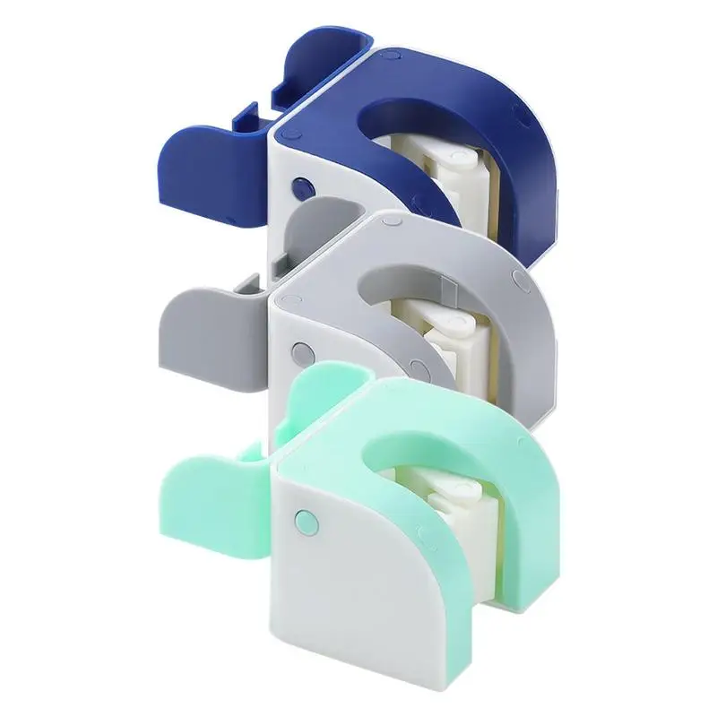 Wall Mount Mop Hooks Adhesive Mop Hanger Multi-Purpose Bathroom Mop Holder Storage Rack For Garden Bathroom Home Kitchen 
Wall Mount Mop Hooks Adhesive Mop Hanger Multi-Purpose Bathroom Mop Holder Storage Rack For Garden Bathroom Home Kitchen