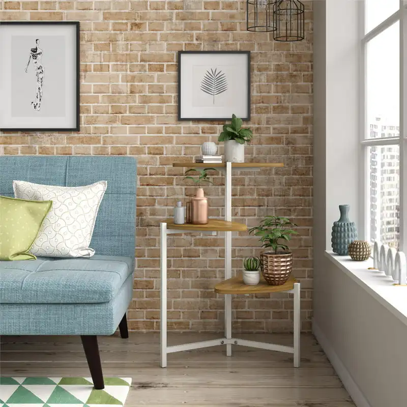 Tallulah , Walnut/White Flower Pot Base Display Stand Home Garden Patio Multiple Flower Pot Holder Shelf
Tallulah , Walnut/White Flower Pot Base Display Stand Home Garden Patio Multiple Flower Pot Holder Shelf