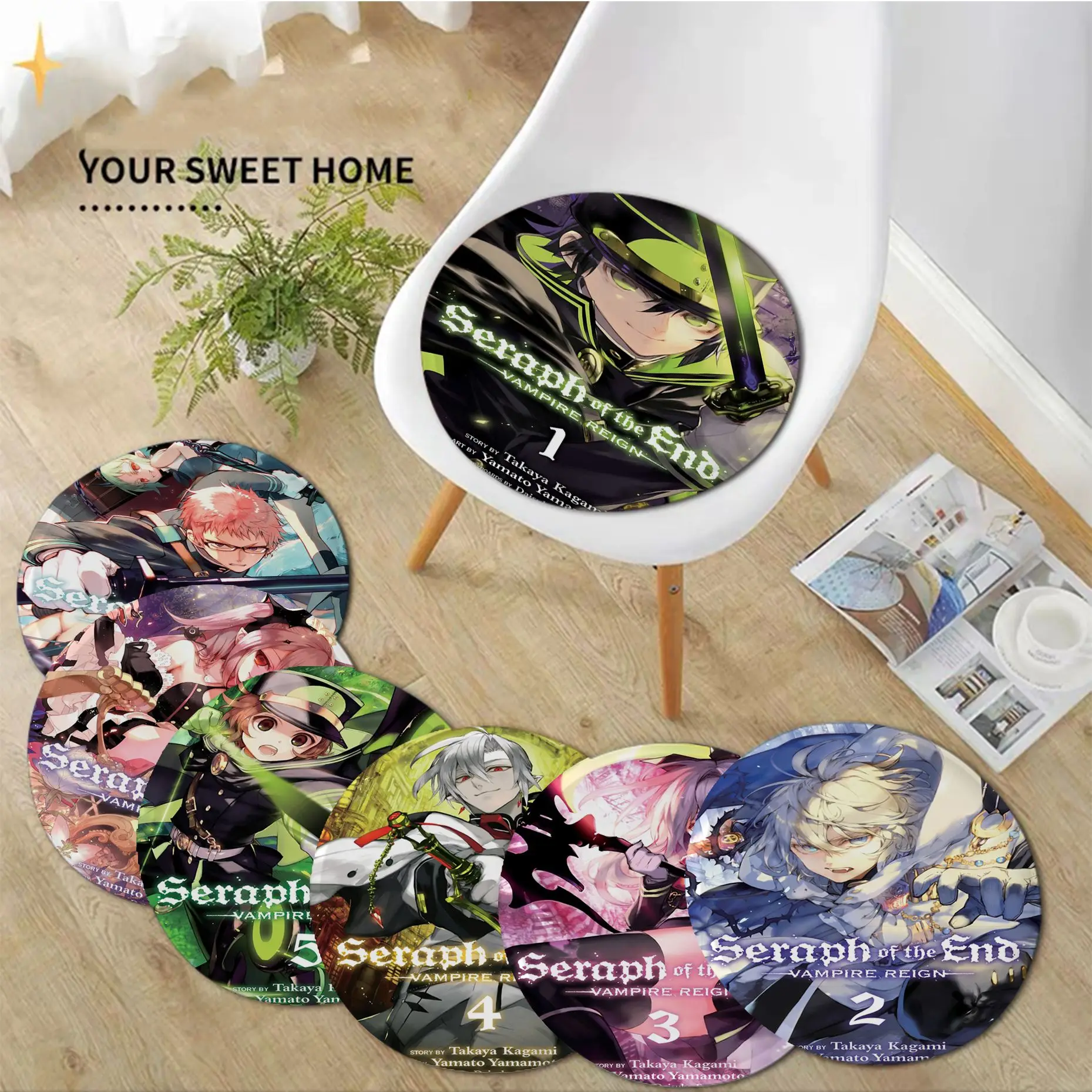 Seraph Of The End Modern Minimalist Style Chair Mat Soft Pad Seat Cushion For Dining Patio Home Office Indoor Outdoor Sofa Decor 
Seraph Of The End Modern Minimalist Style Chair Mat Soft Pad Seat Cushion For Dining Patio Home Office Indoor Outdoor Sofa Decor