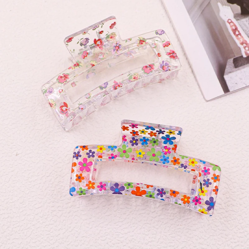 Broken flower hair clip, female back spoon grab clip, large spring and summer new headband, curly hair, shark clip, headdress, v
Broken flower hair clip, female back spoon grab clip, large spring and summer new headband, curly hair, shark clip, headdress, v