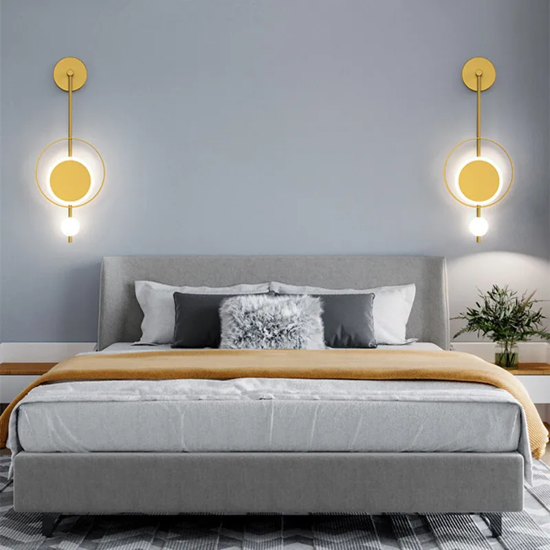 Bedside Lamp Wall Lamp Modern Minimalist Creative Net Red Nordic New Light Luxury Master Bedroom Creative Living Room Wall Lamp
Bedside Lamp Wall Lamp Modern Minimalist Creative Net Red Nordic New Light Luxury Master Bedroom Creative Living Room Wall Lamp