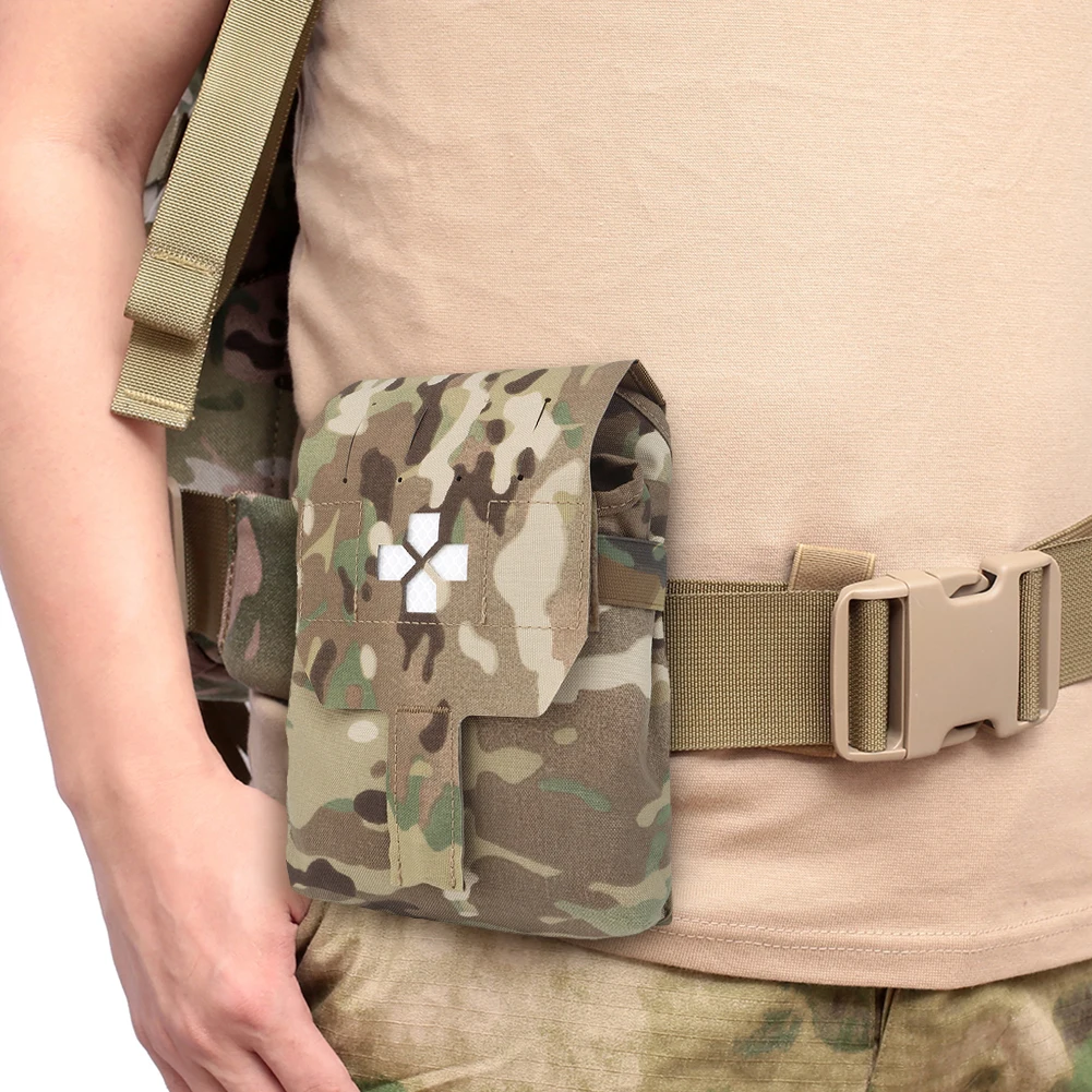Medical Waist Bag Portable Rapid Deployment First-aid Pouch Survival Hunting Accessories Organizer for Outdoor Sports
Medical Waist Bag Portable Rapid Deployment First-aid Pouch Survival Hunting Accessories Organizer for Outdoor Sports