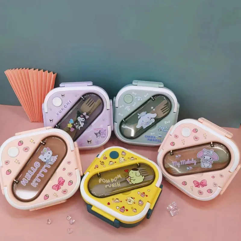 Sanrioed Anime Kuromi My Melody Cinnamoroll Cartoon Bento Box Ins Girl Heart Kawaii Can Microwave Square Crisper Holiday Gifts
Sanrioed Anime Kuromi My Melody Cinnamoroll Cartoon Bento Box Ins Girl Heart Kawaii Can Microwave Square Crisper Holiday Gifts
