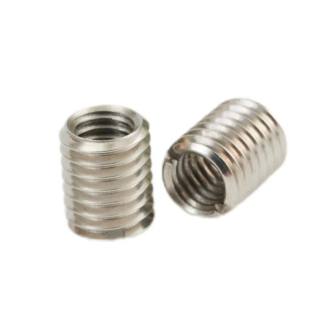 10pcs M8 8MM Male To M6 6MM Stainless Steel Inside Outside Thread Adapter Screw Thread Insert Sleeve Conversion Nut Tool Parts
10pcs M8 8MM Male To M6 6MM Stainless Steel Inside Outside Thread Adapter Screw Thread Insert Sleeve Conversion Nut Tool Parts