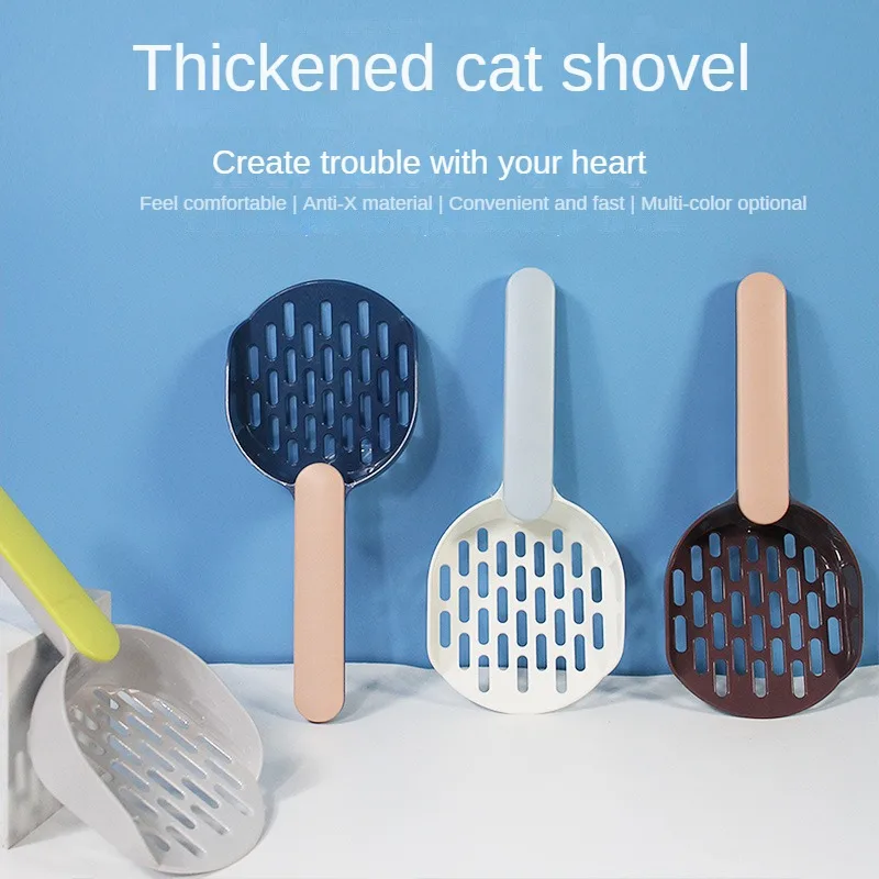 Cat Litter Scoop Plastic Cat Litter Shovel With Base Self Cleaning Cat Litter Box Shovel Kitten Toilet Clean Tools Cat Supplies 
Cat Litter Scoop Plastic Cat Litter Shovel With Base Self Cleaning Cat Litter Box Shovel Kitten Toilet Clean Tools Cat Supplies