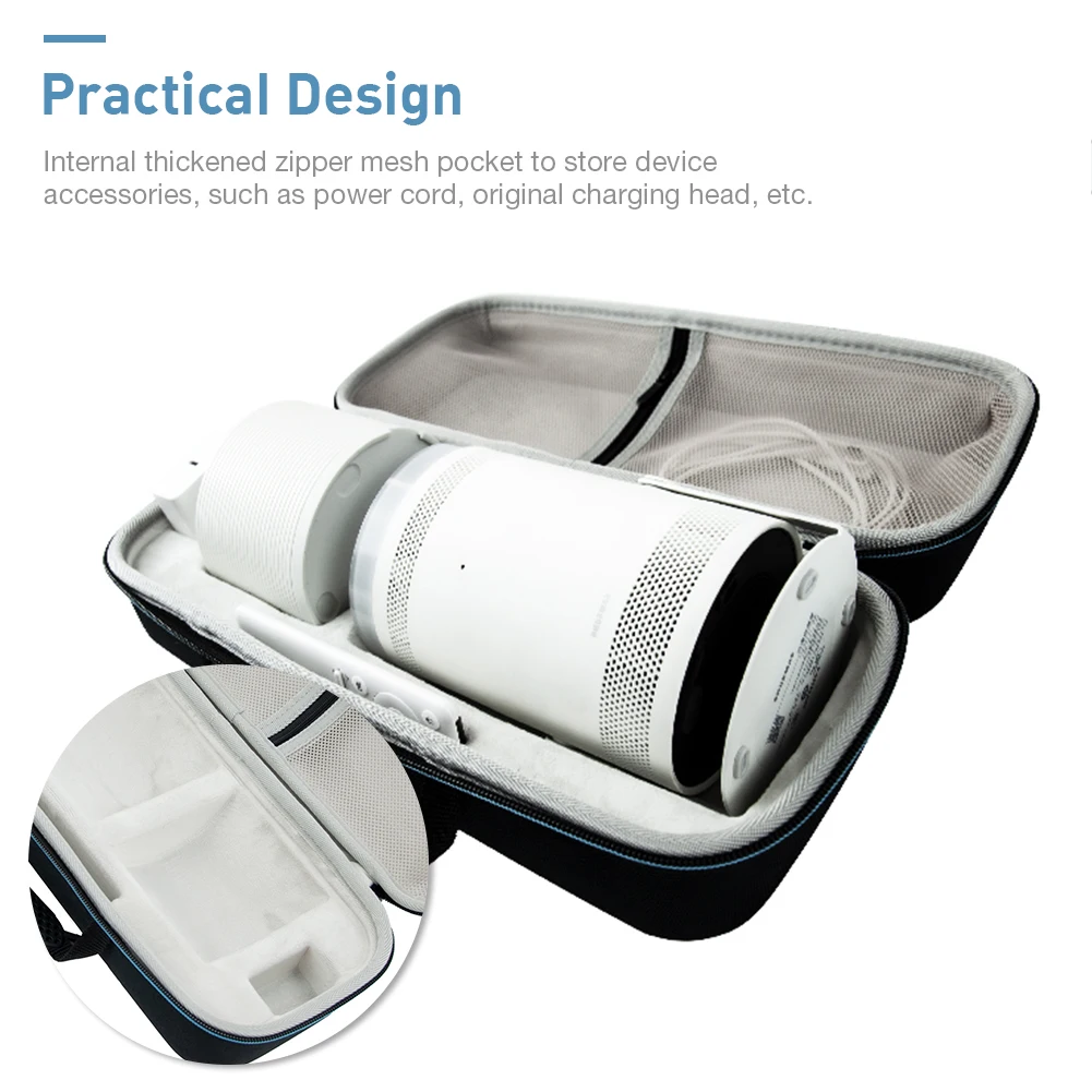 Portable Carrying Case Dustproof Zipper Travel Carrying Case Thickened Mesh Bag Projector Carrying Bags for Samsung TheFreestyle
Portable Carrying Case Dustproof Zipper Travel Carrying Case Thickened Mesh Bag Projector Carrying Bags for Samsung TheFreestyle