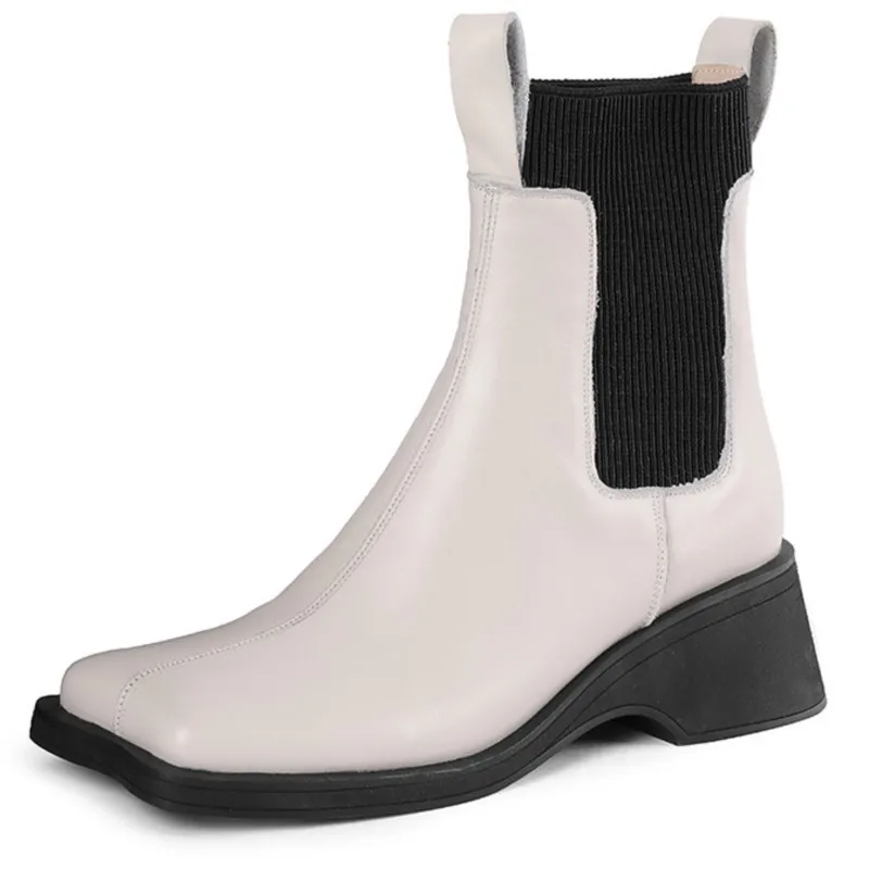 Dilalula Autumn Winter Women Ankle Boots Brand Design New Wedges Heels Genuine Leather Office Ladies Casual Chelsea Women 2022
Dilalula Autumn Winter Women Ankle Boots Brand Design New Wedges Heels Genuine Leather Office Ladies Casual Chelsea Women 2022