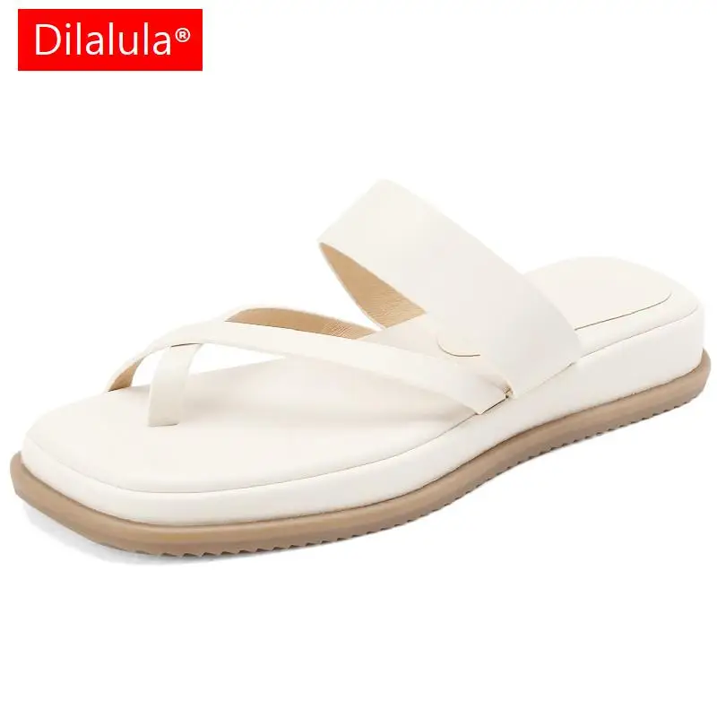 Dilalula New Arrival Women Sandals Spring Summer Casual Flats Platforms Slippers Genuine Leather Fashion Cross-Tied Shoes Woman
Dilalula New Arrival Women Sandals Spring Summer Casual Flats Platforms Slippers Genuine Leather Fashion Cross-Tied Shoes Woman