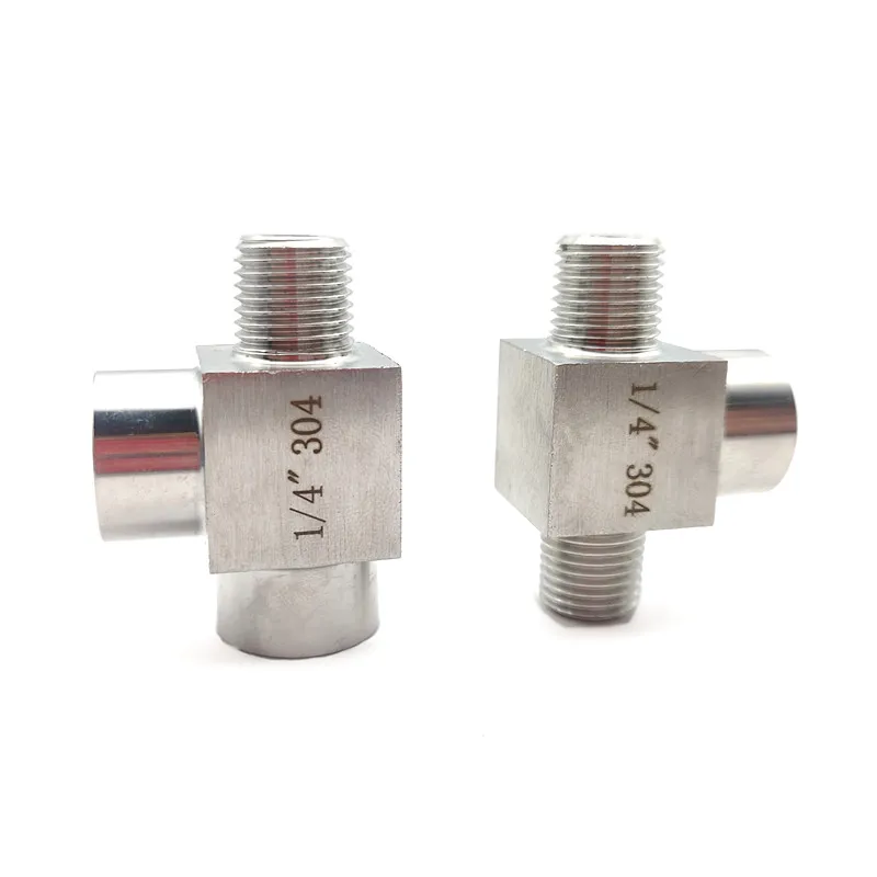 1/8" 1/4" 3/8" 1/2" BSP Female Male Tee 3 Ways 304 Stainless Steel Pipe Fitting Connector Splitter Block High Pressure
1/8" 1/4" 3/8" 1/2" BSP Female Male Tee 3 Ways 304 Stainless Steel Pipe Fitting Connector Splitter Block High Pressure
