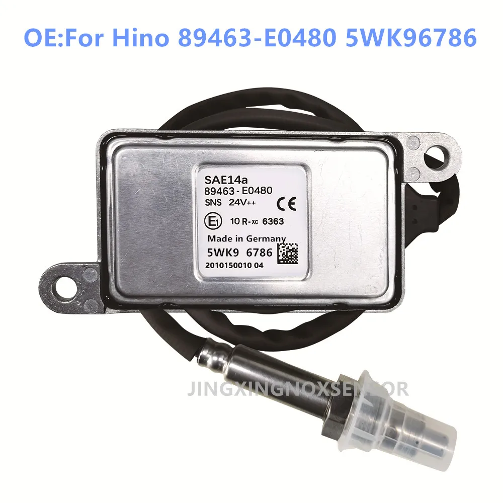 89463-E0480 5WK96786 датчик оксида азота/Датчик Зонд для двигателя Hino Toyota Аксессуары для автомобилей и грузовиков
89463-E0480 5WK96786 датчик оксида азота/Датчик Зонд для двигателя Hino Toyota Аксессуары для автомобилей и грузовиков