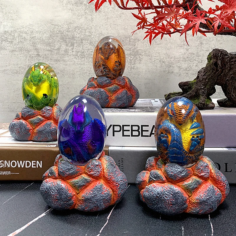 New Style Crystal Transparent Dragon Egg Resin,Handmade Sculpture Fire Pocket Dragon Souvenir,Exquisite Unique Dragon Gifts
New Style Crystal Transparent Dragon Egg Resin,Handmade Sculpture Fire Pocket Dragon Souvenir,Exquisite Unique Dragon Gifts