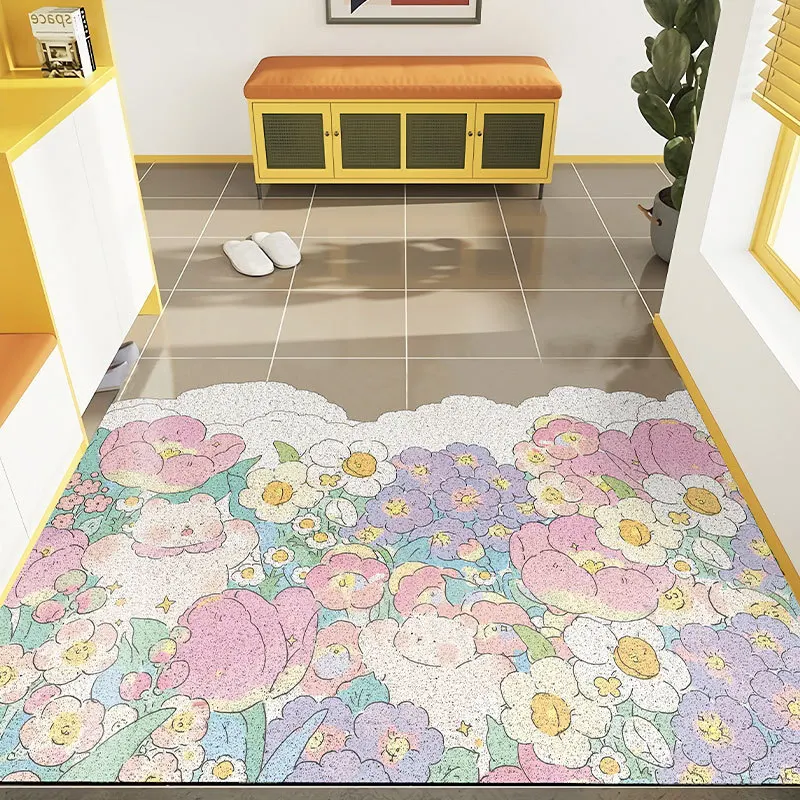Garden Oil Painting Flowers Household Silk Ring, Slip-Proof, Good Cleaning, Into the Entryway, Can Be Personalized Cutting Mats
Garden Oil Painting Flowers Household Silk Ring, Slip-Proof, Good Cleaning, Into the Entryway, Can Be Personalized Cutting Mats