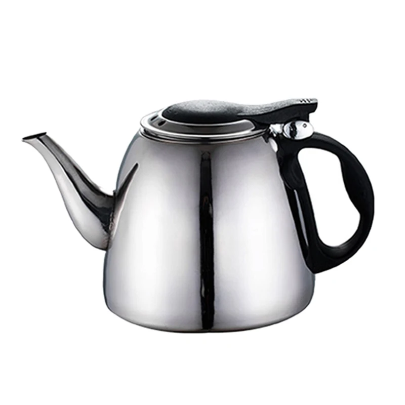 1.2L Induction Cooker Tea Pot Creative Kitchen Tools Stainless Steel Water Kettle Flat Bottom Coffee Kettle
1.2L Induction Cooker Tea Pot Creative Kitchen Tools Stainless Steel Water Kettle Flat Bottom Coffee Kettle
