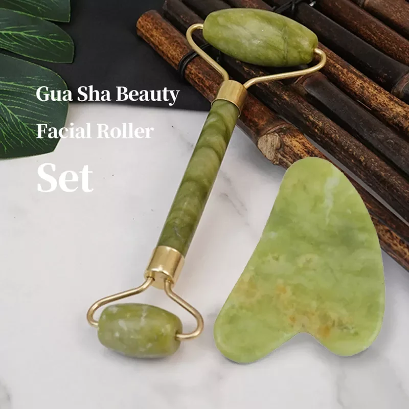 NEW2023 Facial Roller Face Massager Jade Stone Body Muscle GuaSha Scraper Lifting Slimming V Face Cold Massage Skin Care Device
NEW2023 Facial Roller Face Massager Jade Stone Body Muscle GuaSha Scraper Lifting Slimming V Face Cold Massage Skin Care Device