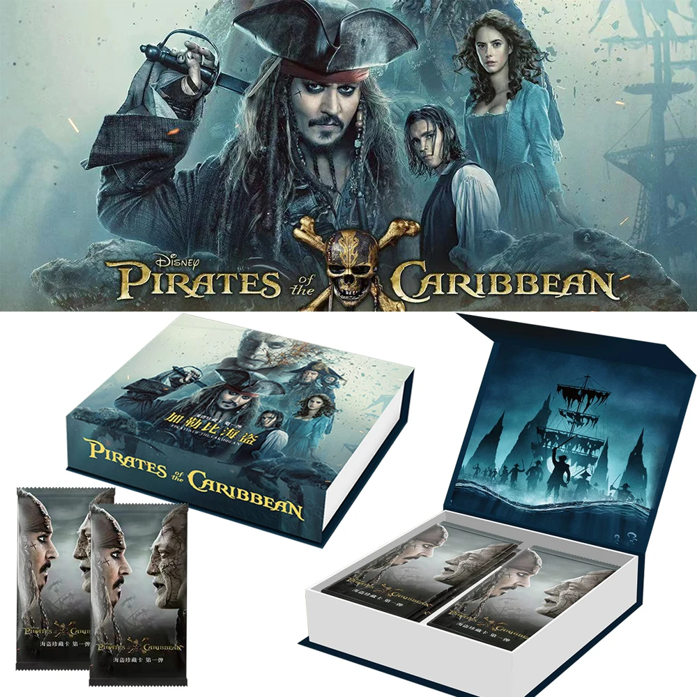 Original Pirates of the Caribbean Collection Card for Kids Movie Star Iron Man Thanos Bronzing Anime Collectible Flash Card Toys
Original Pirates of the Caribbean Collection Card for Kids Movie Star Iron Man Thanos Bronzing Anime Collectible Flash Card Toys