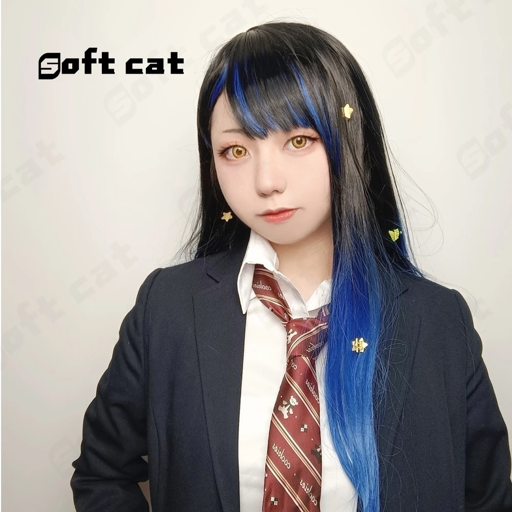 Project Sekai Colorful Stage Feat Cosplay Vivid BAD SQUAD Cosplay Shiraishi An Cosplay Wig Black Blue Mixed long hair
Project Sekai Colorful Stage Feat Cosplay Vivid BAD SQUAD Cosplay Shiraishi An Cosplay Wig Black Blue Mixed long hair