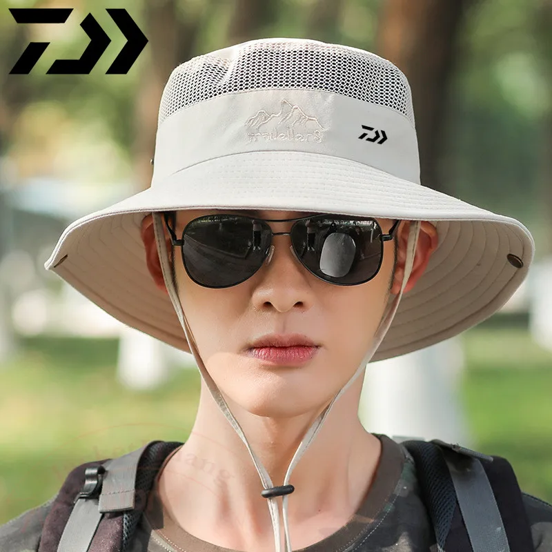 Daiwa Новая летняя Рыбацкая шляпа для мужчин для спорта на открытом воздухе Защита от солнца для рыбалки и тела
Daiwa Новая летняя Рыбацкая шляпа для мужчин для спорта на открытом воздухе Защита от солнца для рыбалки и тела