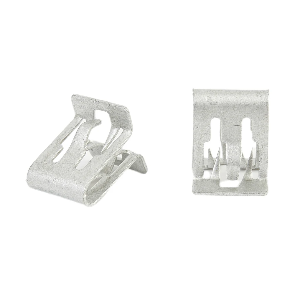 10pcs Silver Tone Metal Retainer Clip Trim Clip For Car Instrument Panel Fastener Retainer Car Interior Decoration
10pcs Silver Tone Metal Retainer Clip Trim Clip For Car Instrument Panel Fastener Retainer Car Interior Decoration