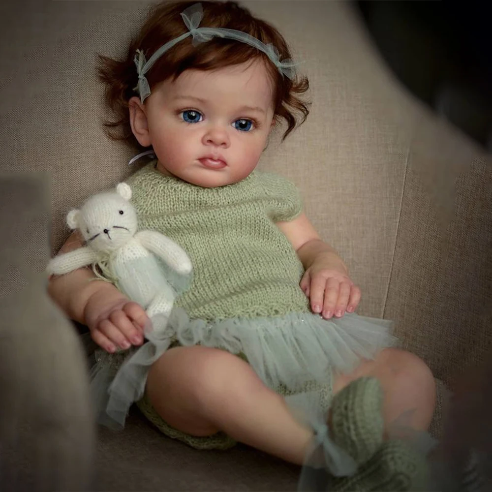 Reborn Baby Newborn Cute Toys for Girls with Cloth Kit bonecas infantil meninas munecas para ninas bebe reborn reallista
Reborn Baby Newborn Cute Toys for Girls with Cloth Kit bonecas infantil meninas munecas para ninas bebe reborn reallista