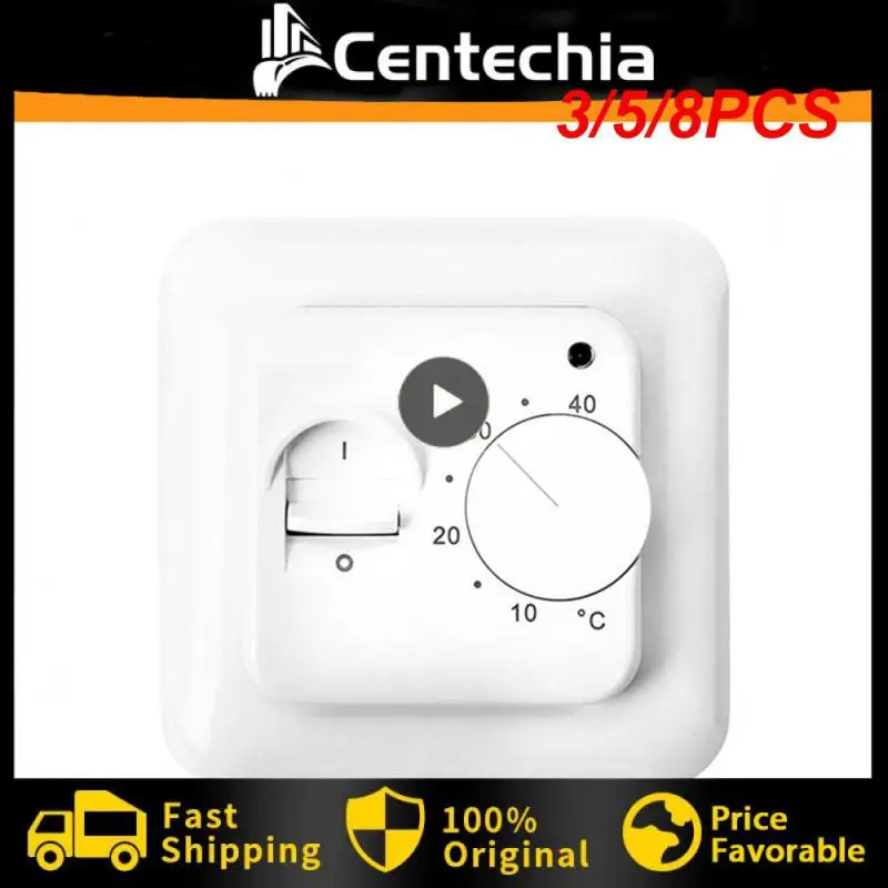 3/5/8PCS Floor Heating 230v Temperature Controller Electric Underfloor Floor Cable Mechanical Sensor Heating Thermostat
3/5/8PCS Floor Heating 230v Temperature Controller Electric Underfloor Floor Cable Mechanical Sensor Heating Thermostat