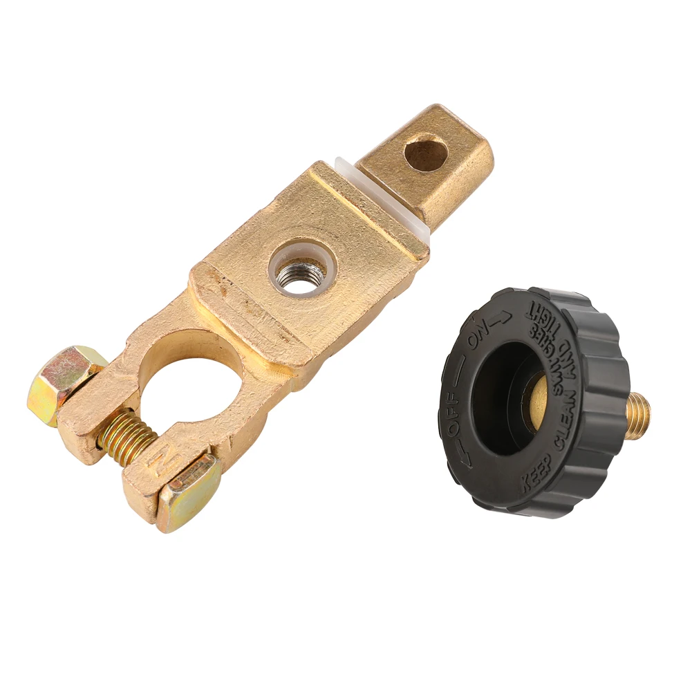 Car Battery Cut-Off Switch Terminal Isolator Quick Disconnect Master Shut Kill Heavy Battery Switch For 6V, 12V And 24V Batterie
Car Battery Cut-Off Switch Terminal Isolator Quick Disconnect Master Shut Kill Heavy Battery Switch For 6V, 12V And 24V Batterie