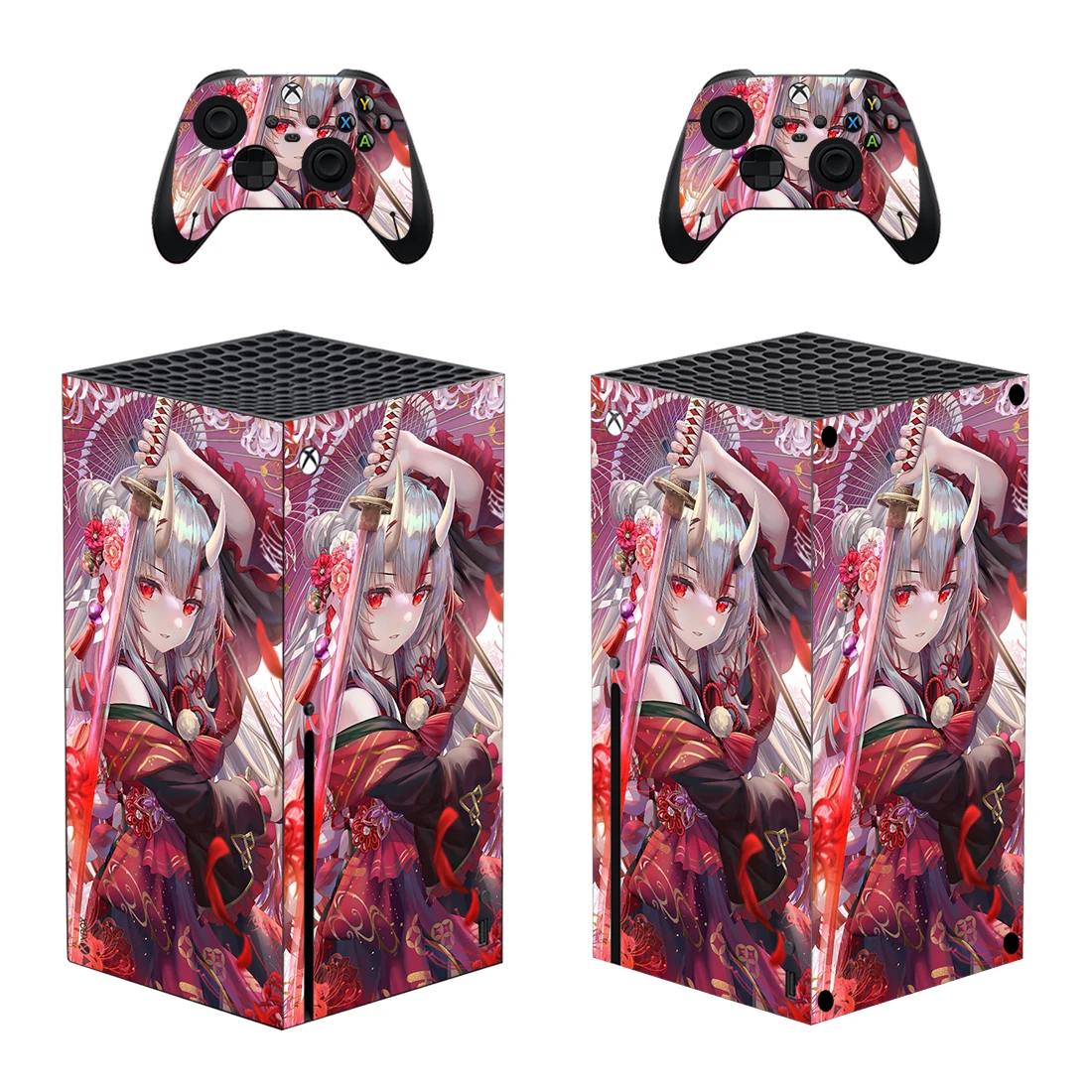 Samurai Girl Style Xbox Series X Skin Sticker for Console & 2 Controllers Decal Vinyl Protective Skins Style 1
Samurai Girl Style Xbox Series X Skin Sticker for Console & 2 Controllers Decal Vinyl Protective Skins Style 1
